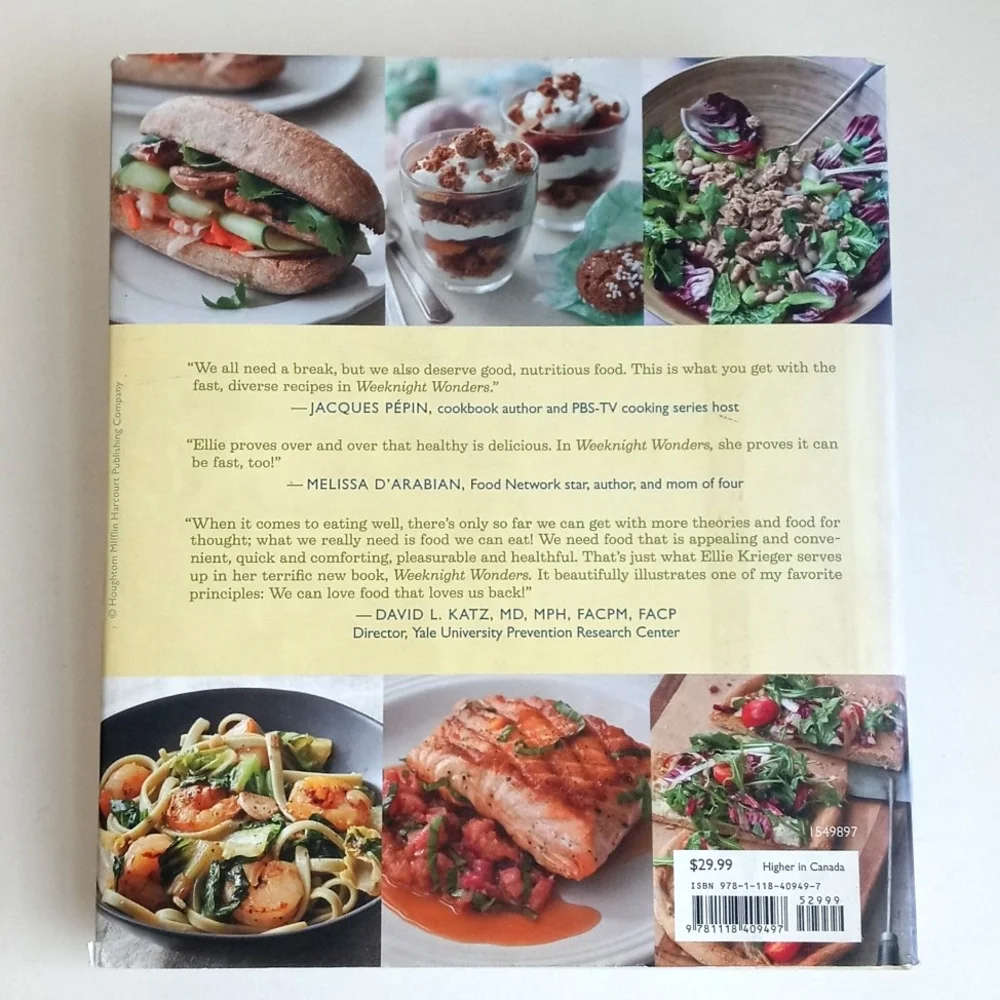 Weekend Wonders Healthy Dinners In Less Than 30 Mins Or Less Cookbook E. Krieger